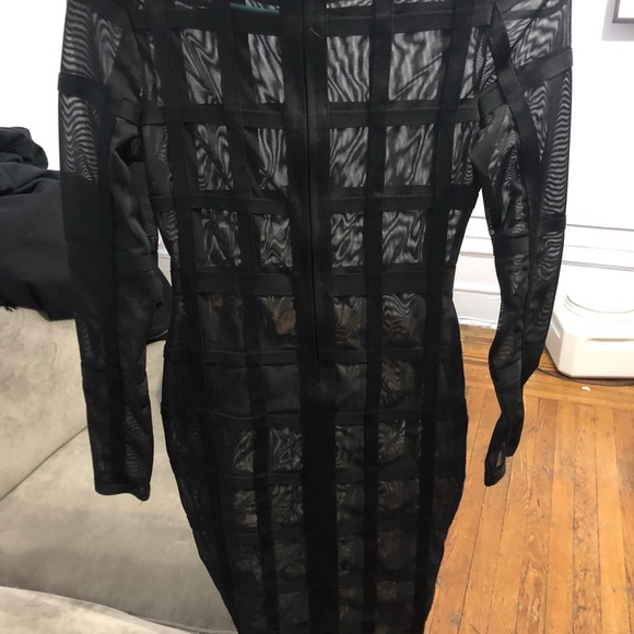 Bandage caged panty lined dress - Picture 6 of 6